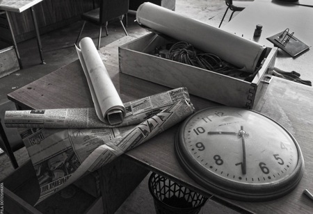 Abandoned design organisation